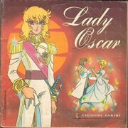 Lady Oscar ALBUM DI FIGURINE INCOMPLETO