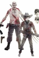 Walking Dead serie 4 CARL & ABRAHAM Bloody B/W