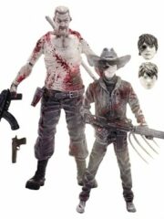 Walking Dead serie 4 CARL & ABRAHAM Bloody B/W