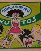 bRUTOS - Gina amore mio... / Una bionda un pò scema... (45 giri)