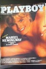 Playboy (edizione italiana) 1984 - Gennaio MARIEL HEMINGWAY
