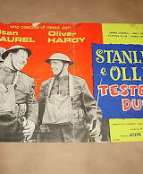 Stanlio e Ollio Teste dure (fotobusta)