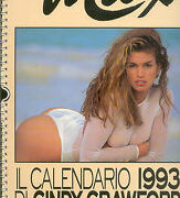 Max calendario 1993 CINDY CRAWFORD