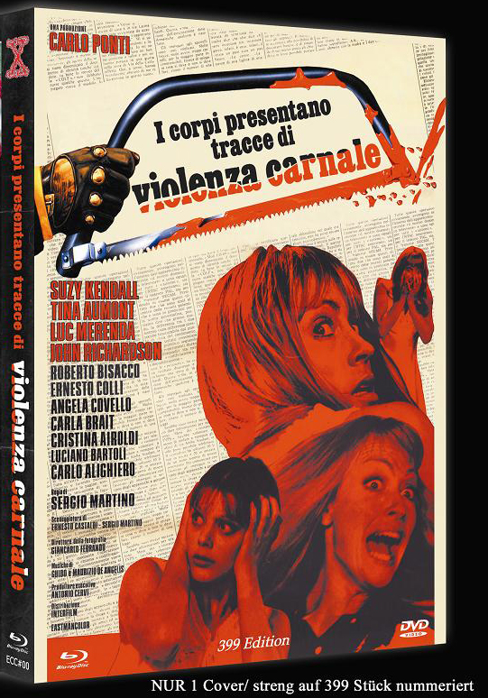 Corpi presentano tracce di violenza carnale, I [BluRay + DVD] Limited