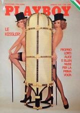 Playboy (edizione italiana) 1975 - gennaio GEMELLE KESSLER
