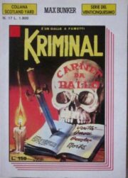 Kriminal n. 17 (collana Scotland Yard – Serie del Venticinquesimo)