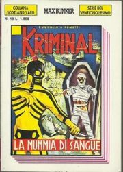 Kriminal n. 19 (collana Scotland Yard – Serie del Venticinquesimo)