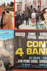 Contro 4 bandiere / 4 (Fotobusta AUTOGRAFATA da UMBERTO LENZI)