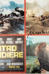 Contro 4 bandiere / 1 (Fotobusta AUTOGRAFATA da UMBERTO LENZI)