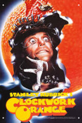 Clockwork Orange, A - Arancia Meccanica (tin sign)