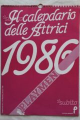 Playmen Calendario delle attrici 1986