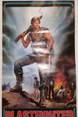 Blastfighter (locandina 35x70) AUTOGRAFATA DA LAMBERTO BAVA