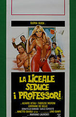 Liceale seduce i professori, La (locandina 35x70)