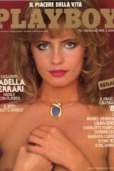 Playboy Italia (gennaio 1985) Isabella Ferrari + CALENDARIO ATTRICI 1985