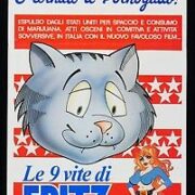 9 vite di Fritz il gatto, Le (locandina 35x70)