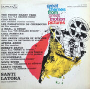 Santi Latora Organo Elettronico* ‎– Great Themes From Great Motion (LP)