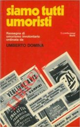 Siamo tutti umoristi – Rassegna di umorismo involontario