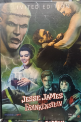 Jesse James meets Frankenstein DVD+VHS Limited 99