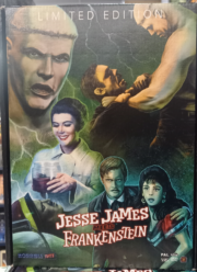 Jesse James meets Frankenstein DVD+VHS Limited 99
