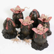 Alien egg set and facehuggers
