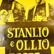 Stanlio e Ollio - teste dure (riproduzione locandina 35x70)