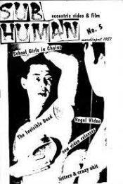 Subhuman – Eccentric Video and Films #05