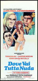 Dove vai tutta nuda (locandina 35×70)