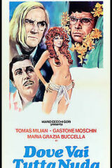 Dove vai tutta nuda (locandina 35x70)