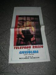 Cicciolina – telefono rosso (locandina 35×70)
