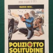 Poliziotto solitudine e rabbia (locandina 35x70)