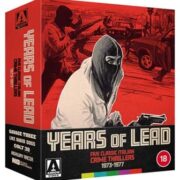 YEARS OF LEAD: FIVE CLASSIC ITALIAN CRIME THRILLERS 1973–1977 BLU-RAY Limited edition hardbox