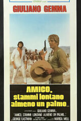 Amico stammi lontano almeno un palmo (locandina 35x70)