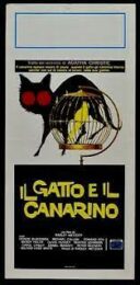 Il gatto e il canarino (locandina 35×70)