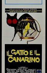 Il gatto e il canarino (locandina 35x70)