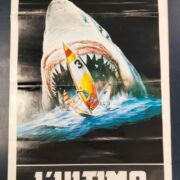 Ultimo squalo, L' (locandina 35x70 AUTOGRAFATA DA ENZO G. CASTELLARI)