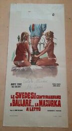 Svedesi continuano a ballare… la mazurka a letto, Le (locandina 35×70)