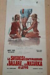 Svedesi continuano a ballare... la mazurka a letto, Le (locandina 35x70)
