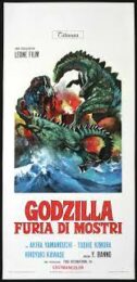 Godzilla furia dei mostri (locandina 35×70)