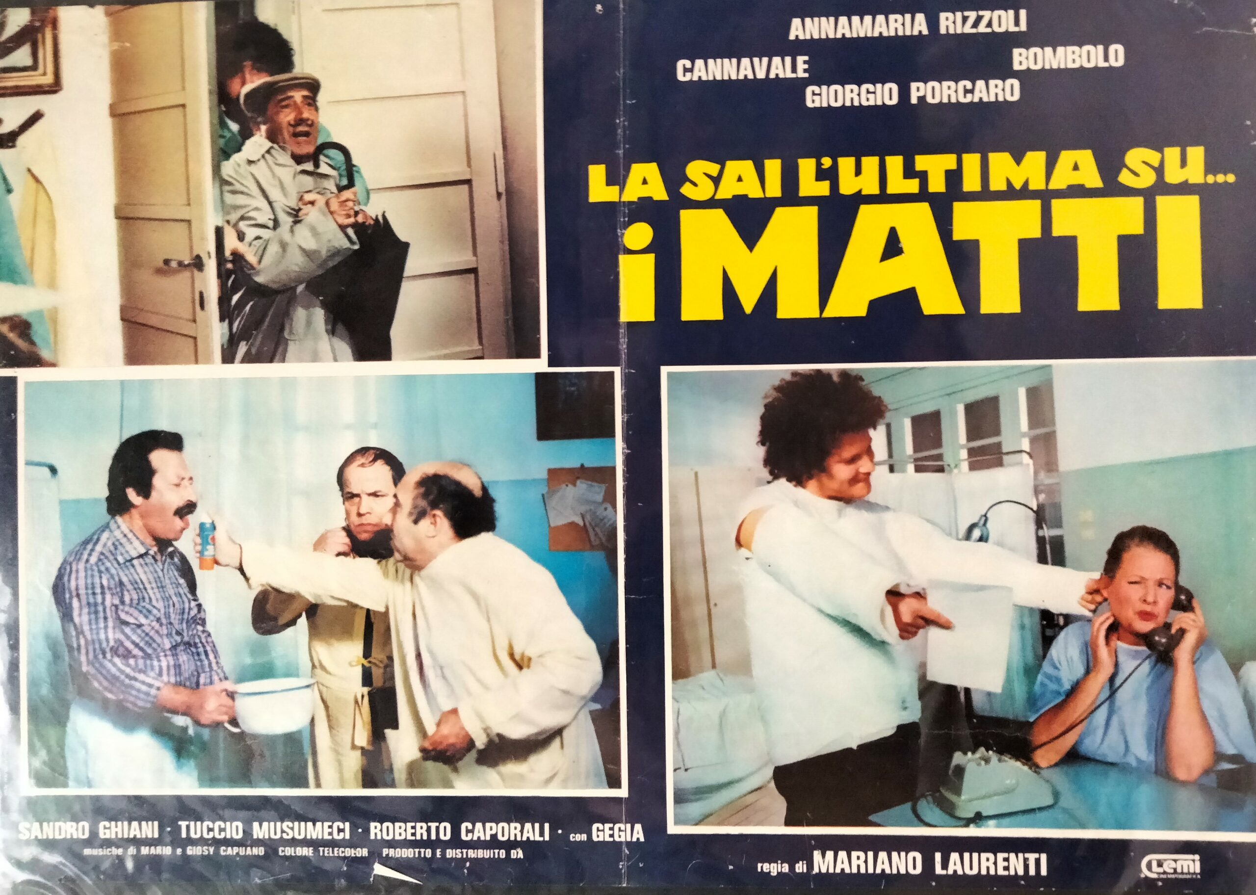 La sai l’ultima sui matti? (fotobusta