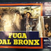 Fuga dal Bronx - soggetto 1 (fotobusta 50x70 AUTOGRAFATA DA ENZO G. CASTELLARI)