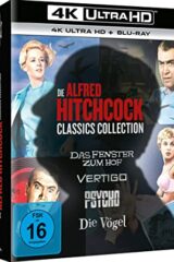 Hitchcock Collection classics collection 4K ULTRA HD (4 dischi)