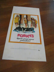 Porky’s – Questi pazzi pazzi porcelloni (locandina 35×70)