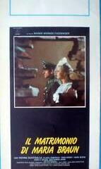 Il matrimonio di Maria Braun (locandina 35x70)