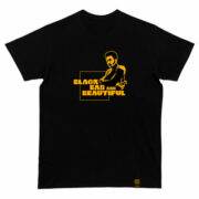 Black Bad and Beautiful Shaft Blaxploitation T-SHIRT Sclebez For Bloodbuster