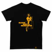 Black Bad and Beautiful Superfly Blaxploitation T-SHIRT Sclebez For Bloodbuster