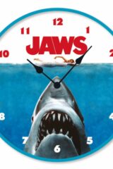 Jaws Lo squalo Orologio da parete (25 cm)