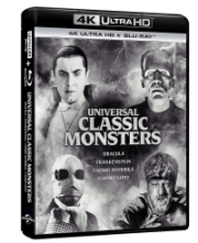 Universal Classic Monsters Collection Vol 1 (4 4K Ultra Hd+4 Blu-Ray)