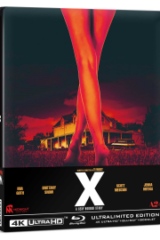 X - A Sexy Horror Story (Uhd+Blu-Ray+Booklet) Steelbook Limited edition