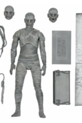 Universal Monsters - The Mummy La Mummia NECA AF 17cm b/W