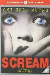 Scream - Chi urla muore (prima ed. Cecchi Gori)
